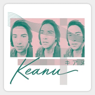 キアヌ KEANU REEVES Aesthetic Fan Design Magnet